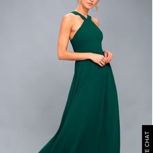 Lulu’s Hunter Green Air of Romance Bridesmaid